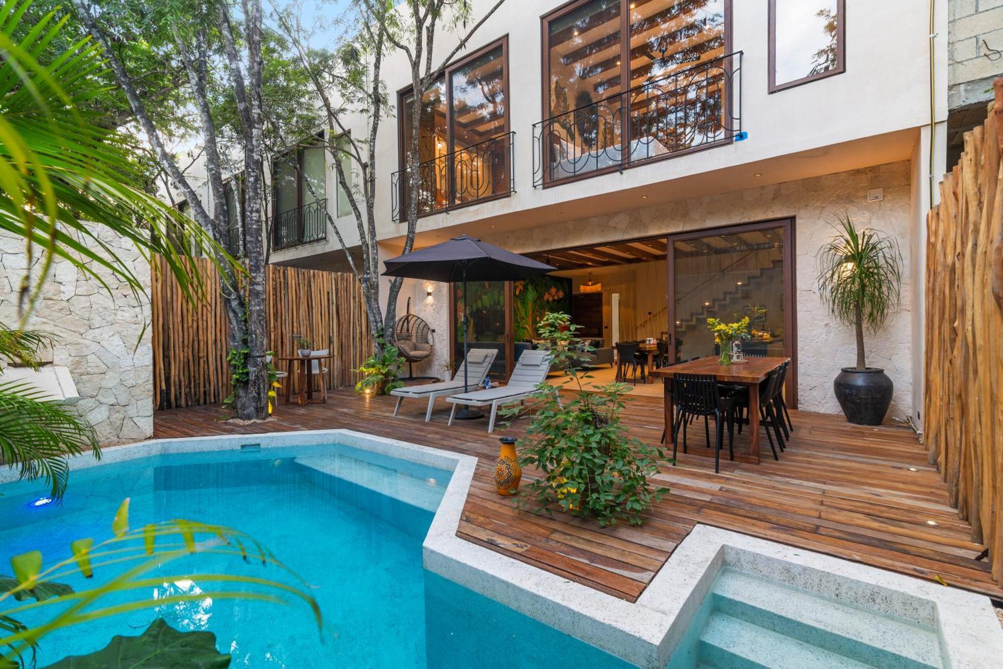 El Rey Loro - Lux 4 Bed Villa @Bluedeer툴룸 외부 사진